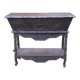 Provençal oak kneading trough