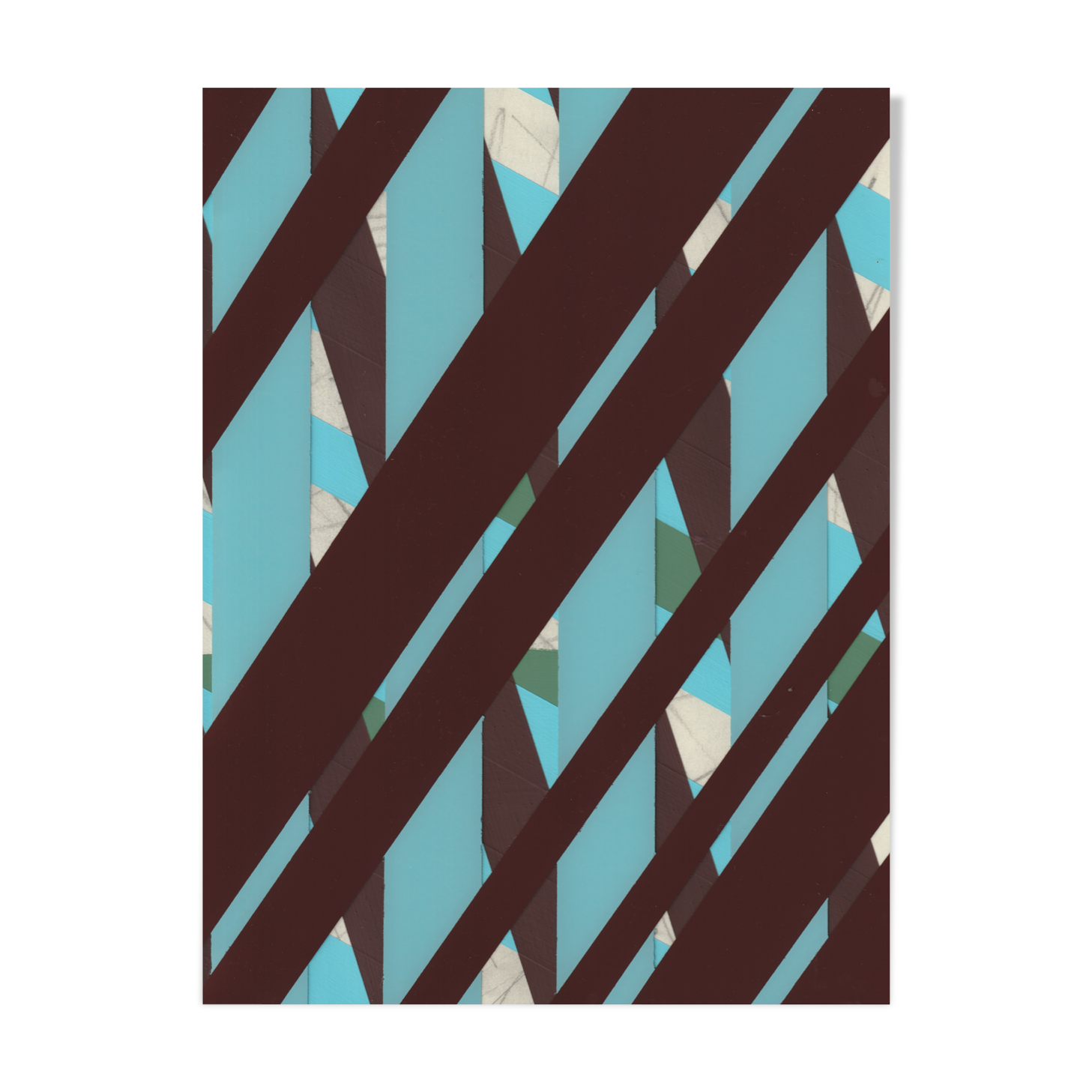 Genre #43 acrylic painting