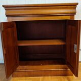 Meuble d'appui en merisier massif - fabrication artisanale