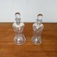 Bouteilles Vintage Danoises Kluk Kluk en Verre de Holmegaard, Années 1970, Lot de 2