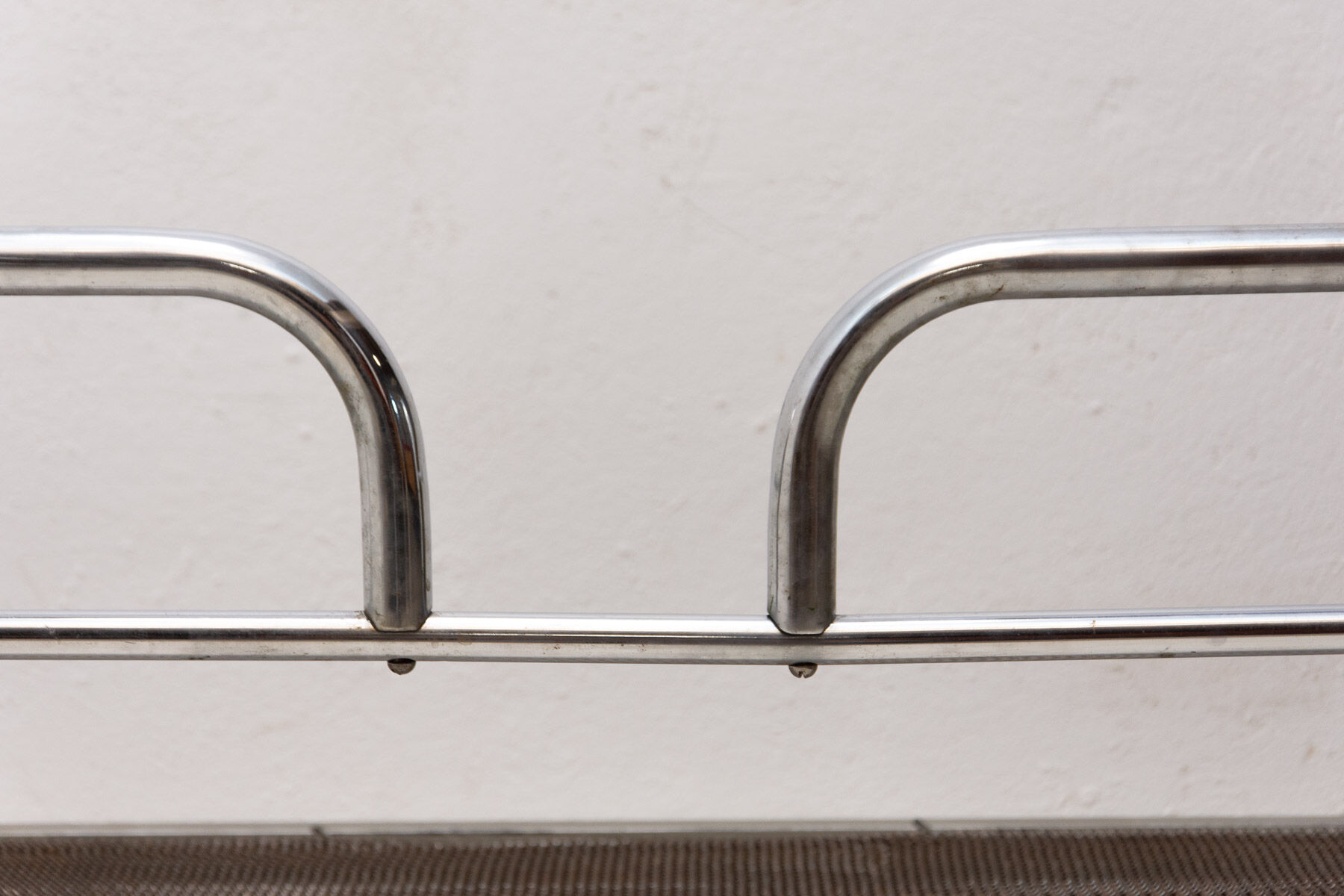 Chromed tubular steel sofa, 1950´s, Czechoslovakia