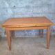 1950s dining table with sliding extensions