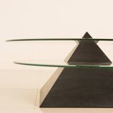 80's "Pyramid" coffee table