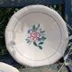 Serving plates X 2 old pink earthenware Digoin Sarreguemines