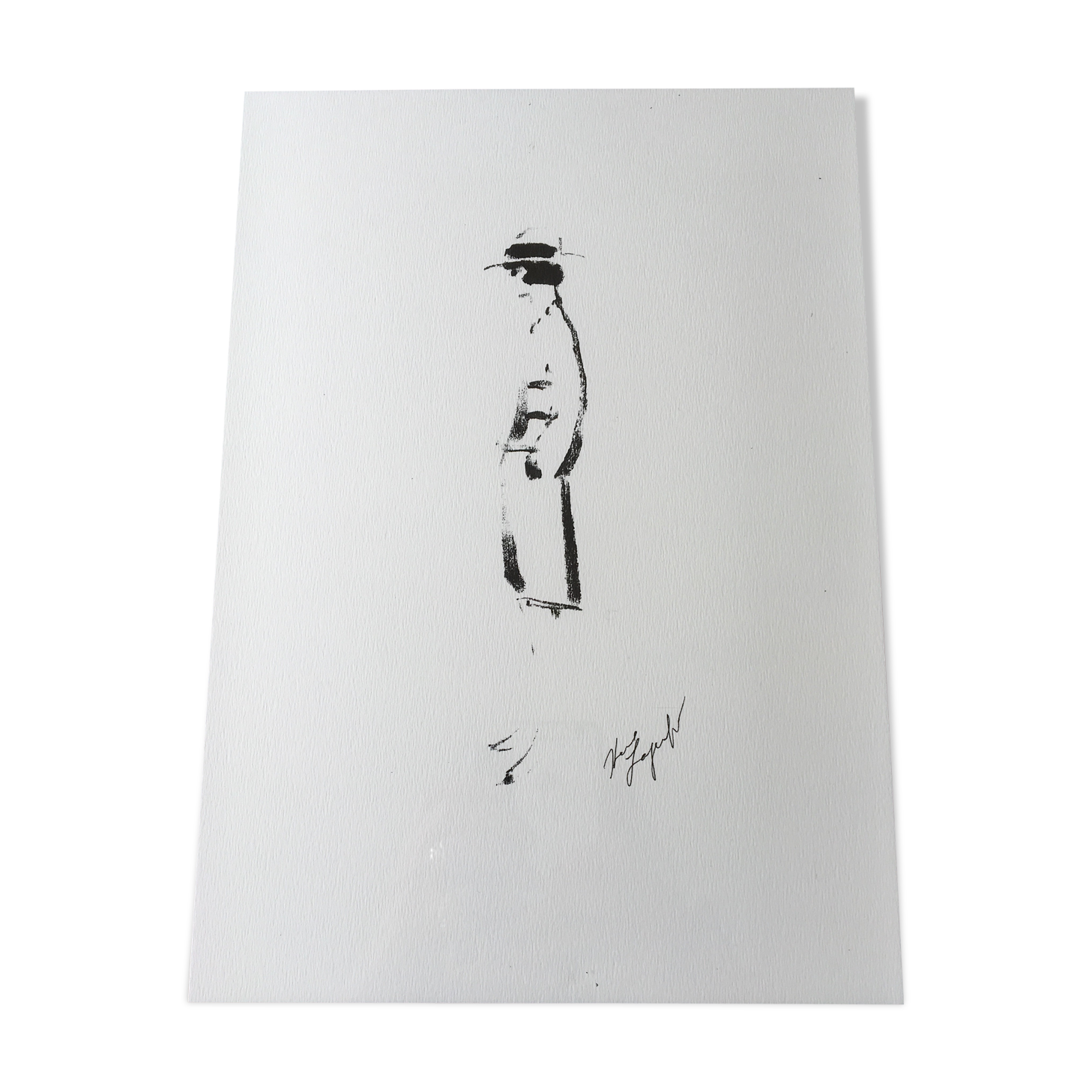 Stunning Chanel Illustration by Karl Lagerfeld