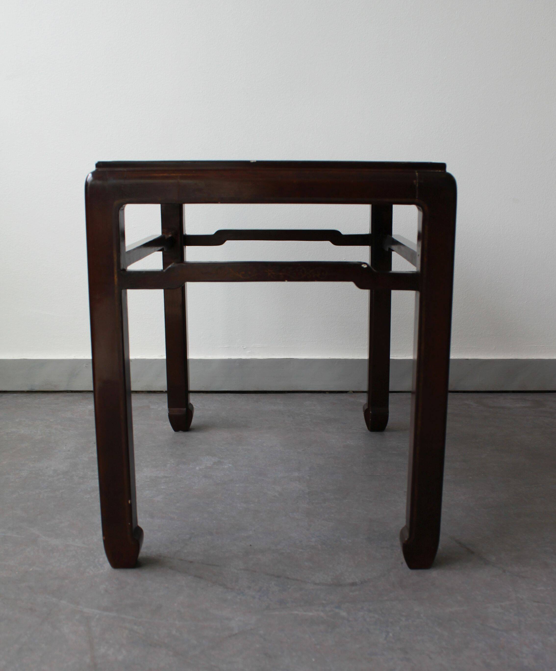 Chinese coffee table, 50s.