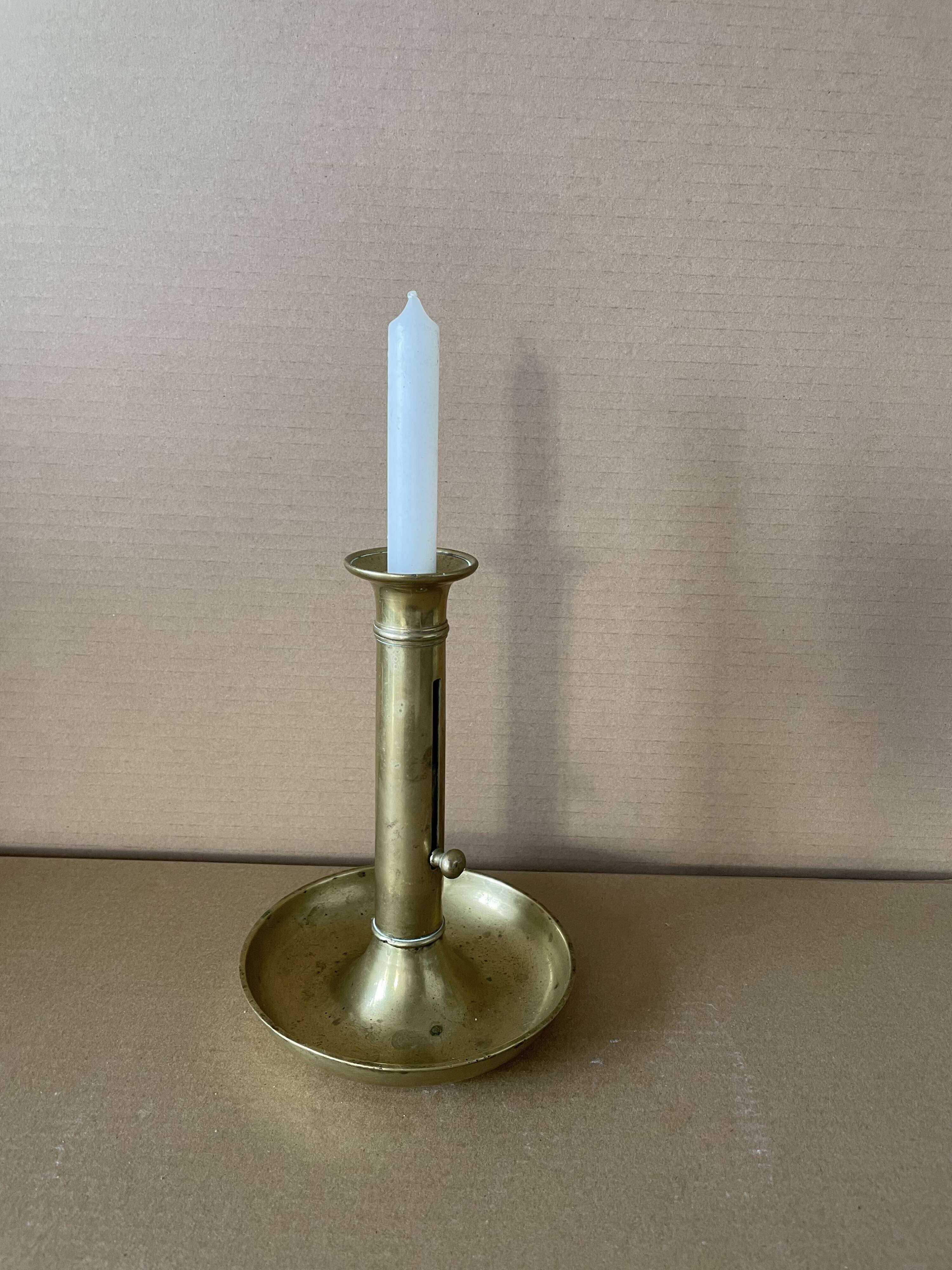 Chandelier à binet en bronze