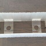 Wall lamp Arlus brass prespex 1950/1960 vintage