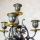 Bougeoirs anciens, années 1890, ensemble de 2