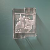 Ashtray with fish decoration
