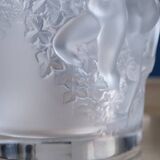 Seau à Champagne Vase “ganymède” En Cristal Par Lalique, XXe Siècle