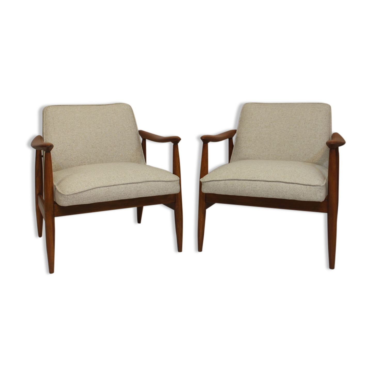 Pair of chairs GFM-87 Juliusz Kedziorek 1960.