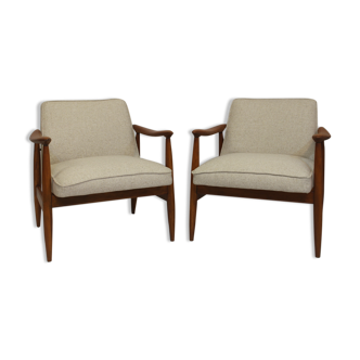 Pair of chairs GFM-87 Juliusz Kedziorek 1960.
