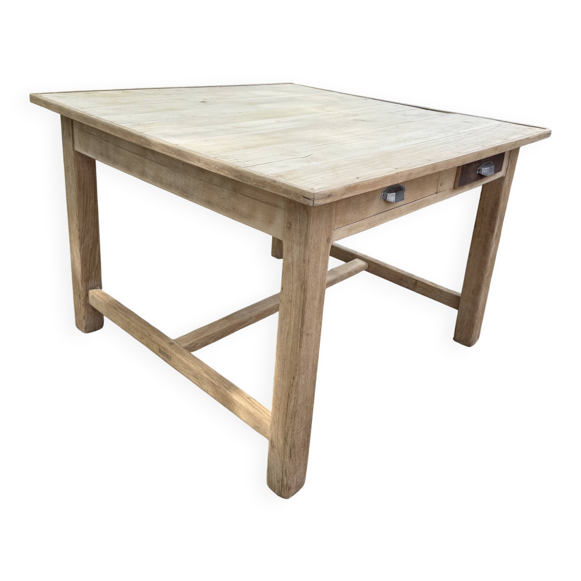 Table bois carré / Table à manger / table de boulanger