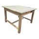 Table bois carré / Table à manger / table de boulanger
