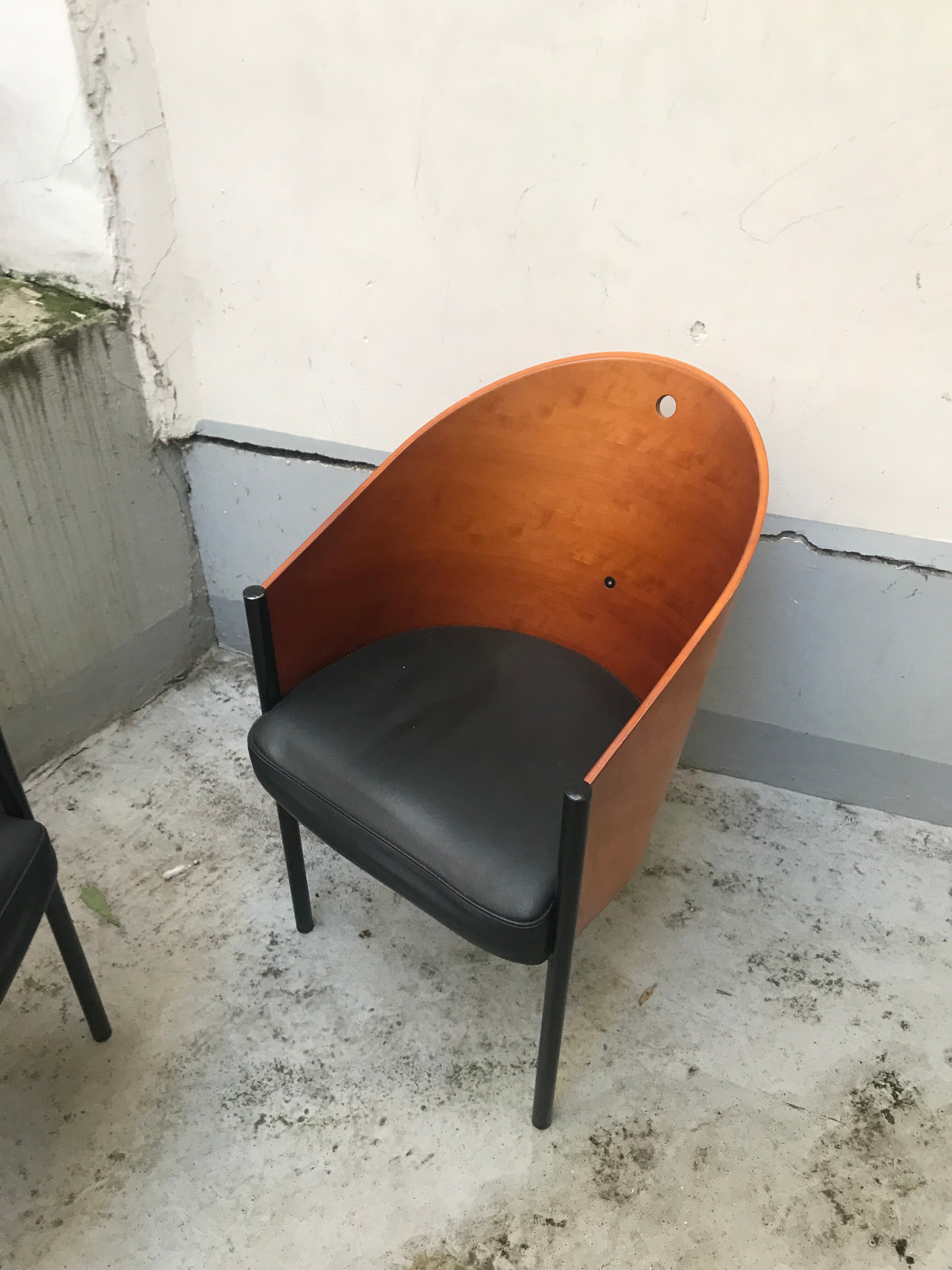 Pair of Costes Starck armchairs