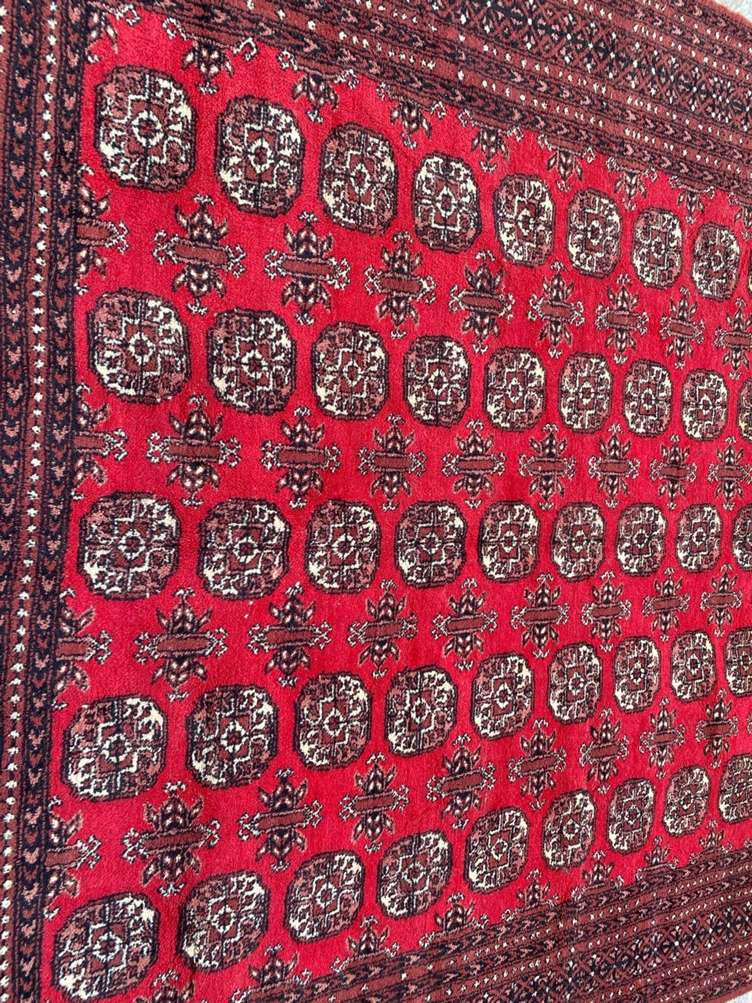 Carpet turkmen pakistan bukhara 195x216 cm