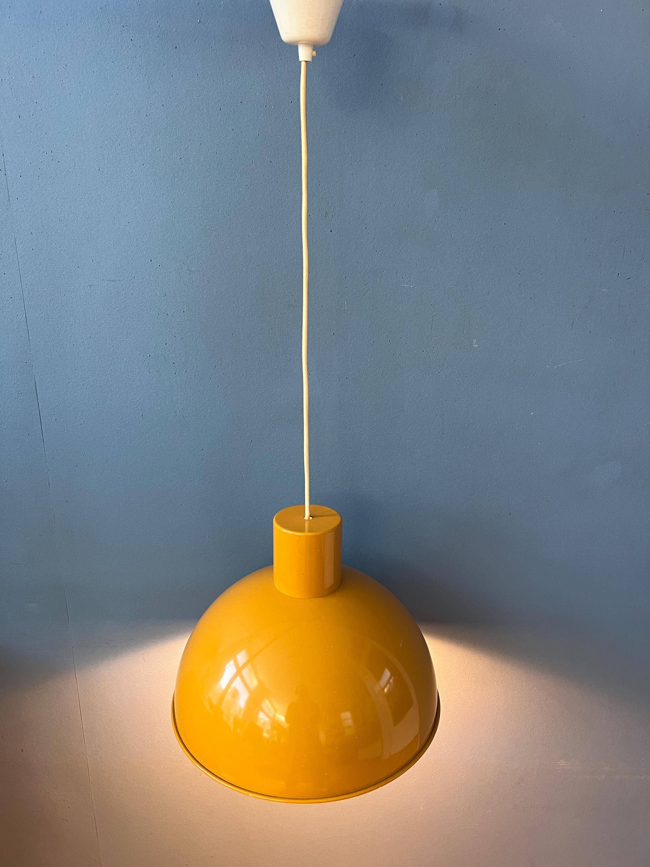 Suspension en émail jaune par Joe Hammerborg pour Fog & Mørup