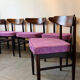 6 chaises scandinaves en teck