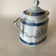 Sucrier Bernardaud ancien (B&Cie) Limoges - vers 1920