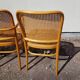 Ensemble de 4 fauteuils et 1 chaise Thonet 811 Josef Hoffmann