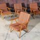 Lot of 4 chairs Thonet Boomerang
