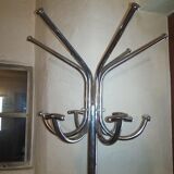 Porte manteaux bistrot chromé