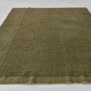 Large Handmade Army Green Kilim Rug, 224x303Cm