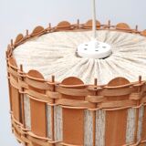 Suspension in wood and canvas, 60s