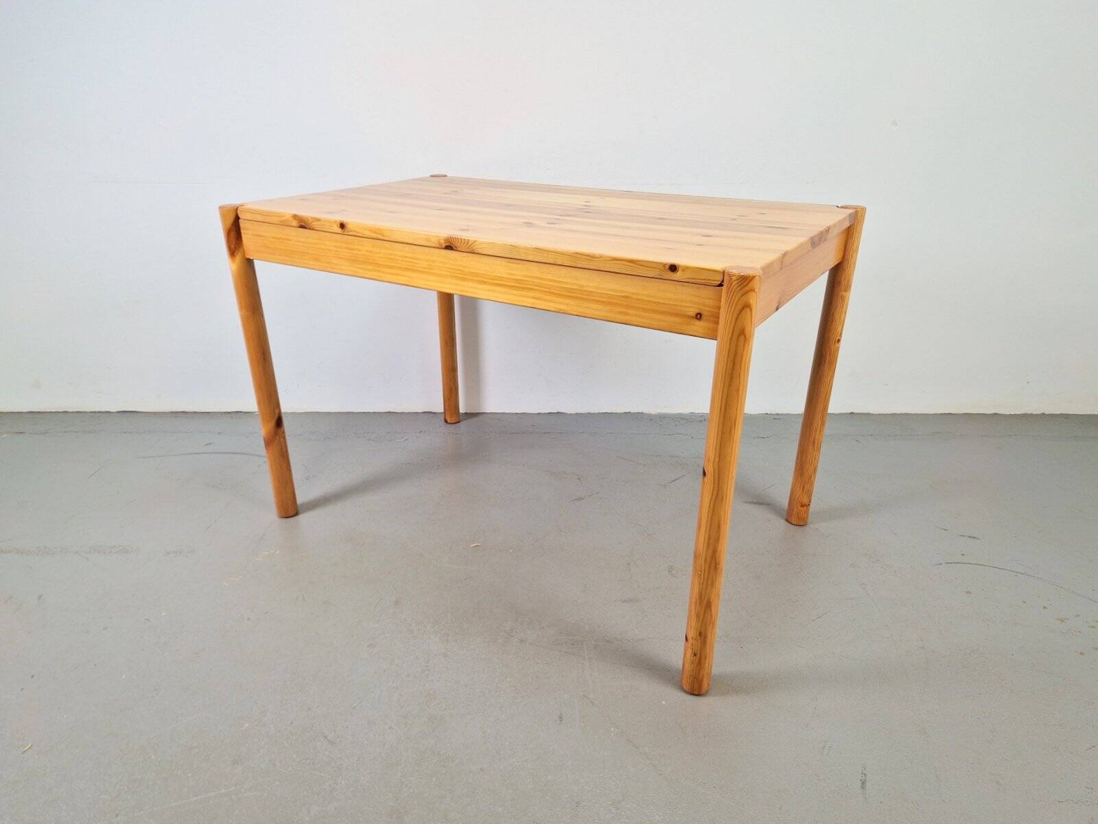 Danish Pine Dining Table by Rainer Daumiller, 1970s