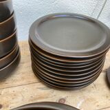 Rosenthal service in brown porcelain