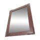 Large mirror in solid cherry wood