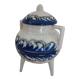 Cracked tripod ball with lid and handles