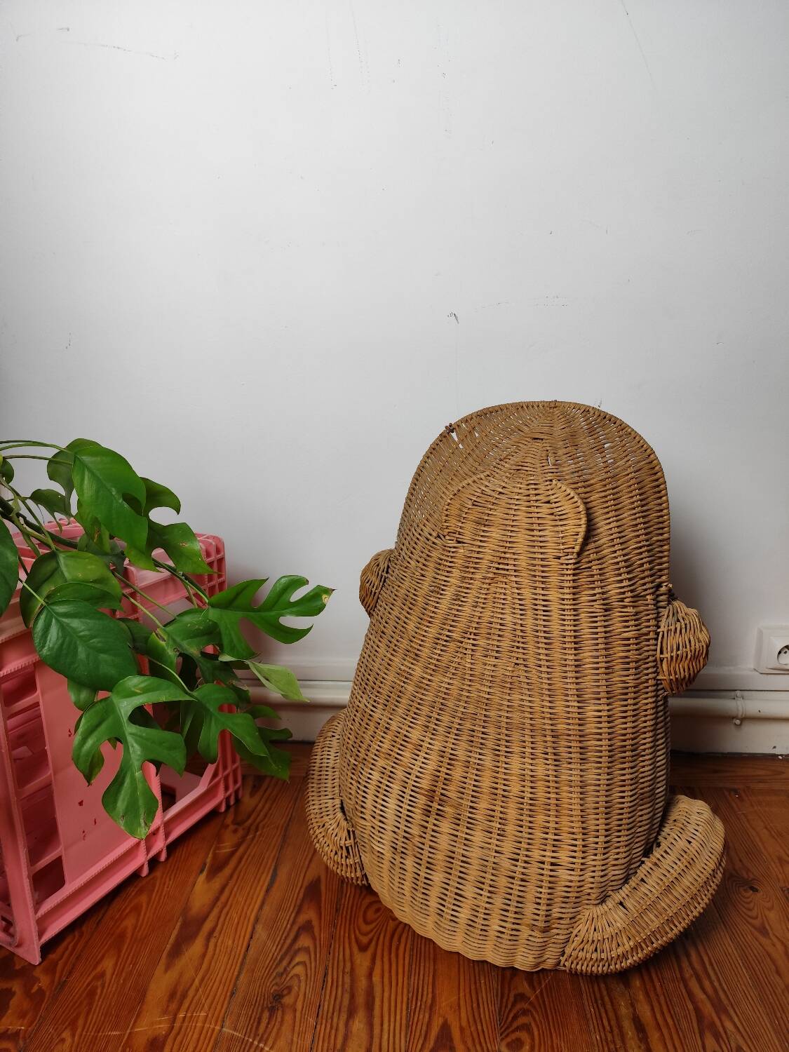 Frog magazine rack by Olivier Cajan 1960-1970