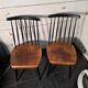 Pair of Scandinavian chairs Fanett by Ilmari Tapiovaara, 1960s