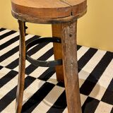 Pair of handmade stools, France 1950