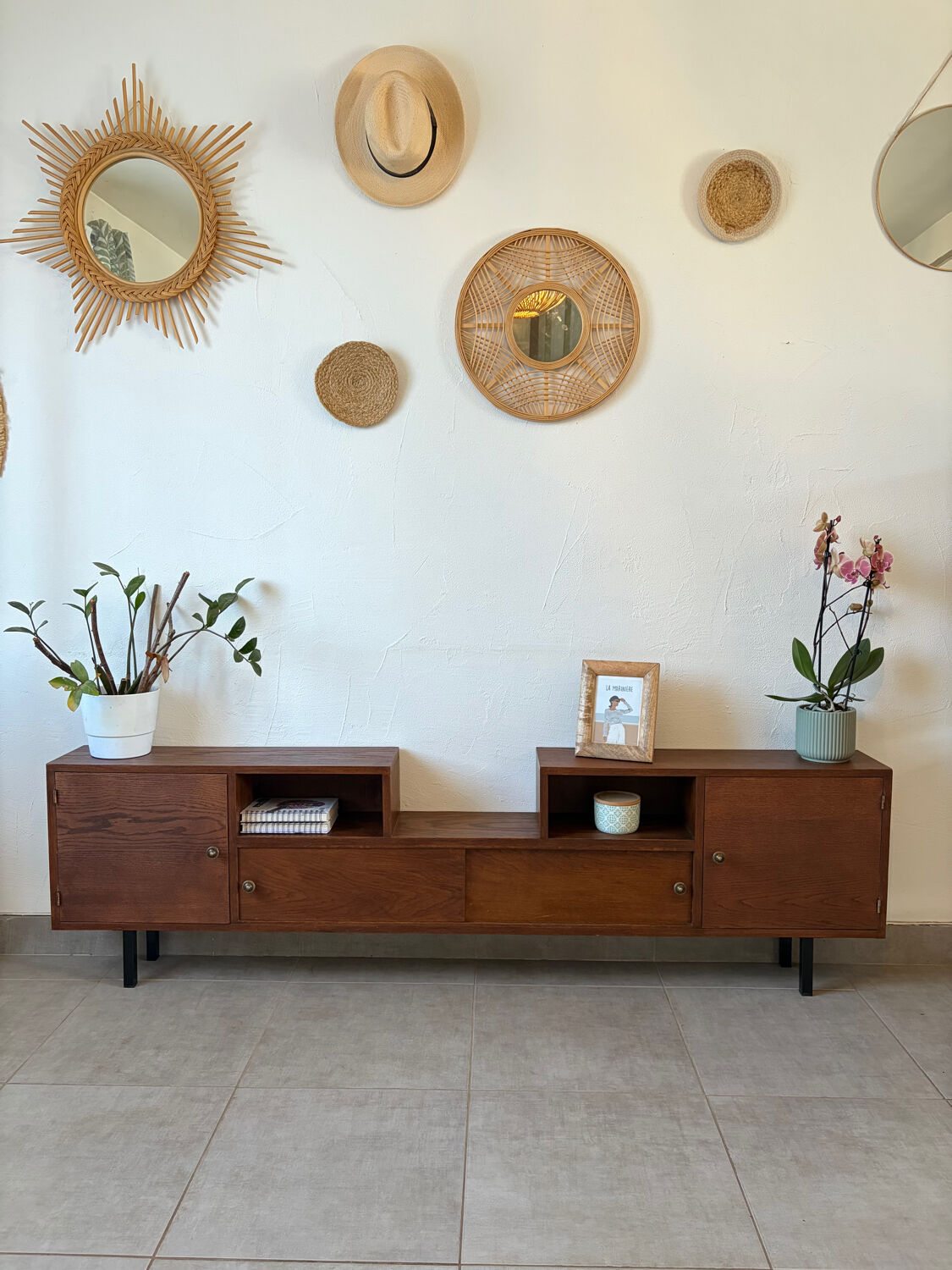 Vintage low enfilade (shallow)