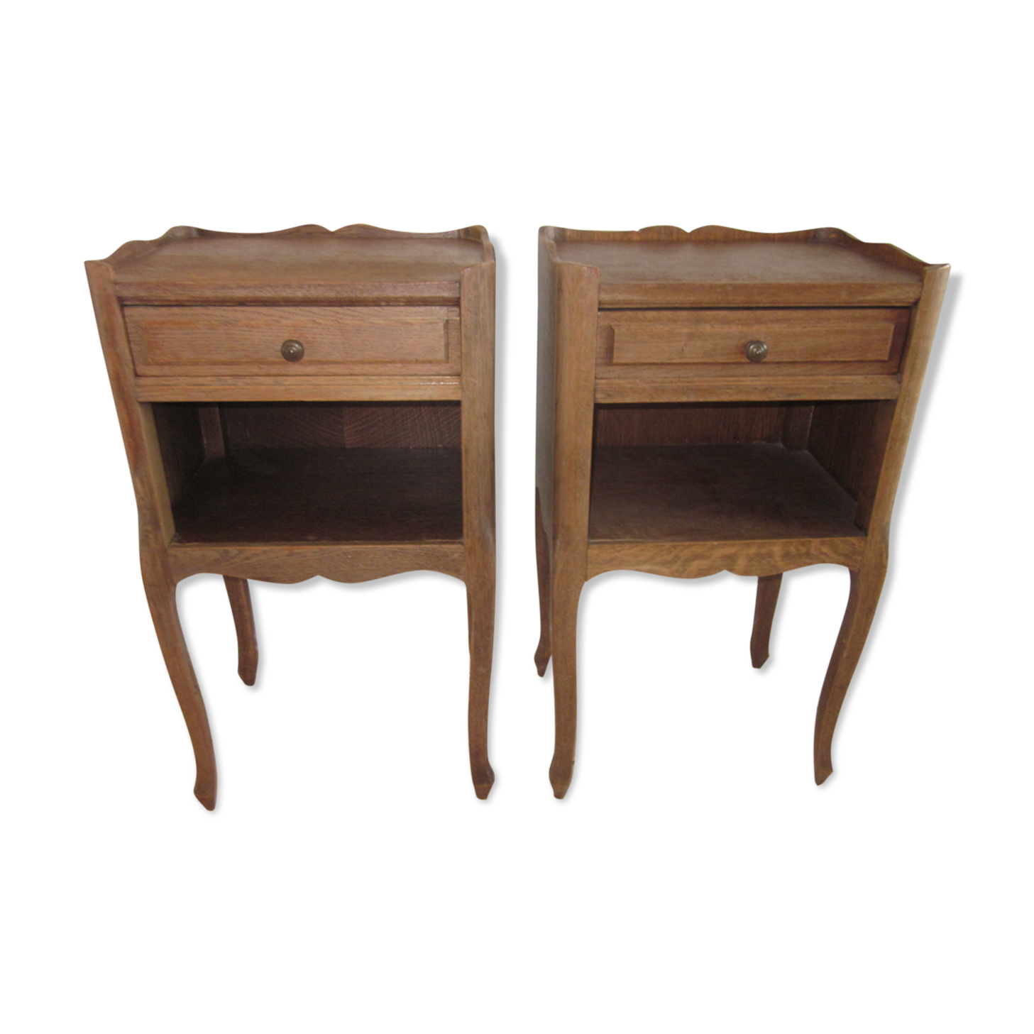Old style bedside pair