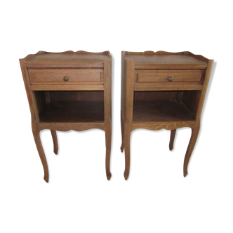 Old style bedside pair