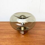 Lampe de Table en Verre Bulbe Espace Années 1960 Milieu du Siècle