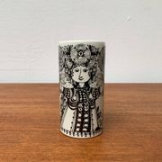 Danish Flora vase from the mid-century by Bjørn Wiinblad for Nymölle Denmark, 1960s.