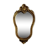 Ancien miroir doré 32x18cm