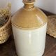 Two-tone stoneware jar, SRD, England