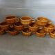 12 antique coffee cups with saucers