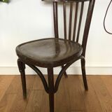 Wooden bistro chair