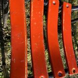 Set of 12 metal chairs