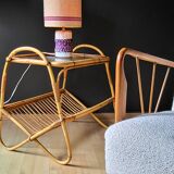 Vintage ceramic living room lamp 60'70'