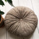 Round cotton cushion