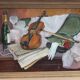 Painting with a violin