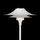 Lyfa floor lamp / cream-white / mid-century / Danish modern design / multilayer / 1970s